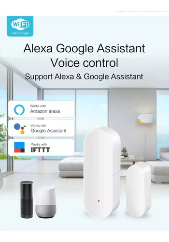 Sensor Wifi Puerta O Ventana Alexa - Google Home App Tuya