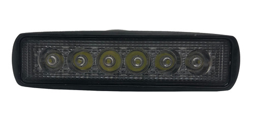 Faro Led Rectangular 18w 6 Leds 4x4 Auto Azul