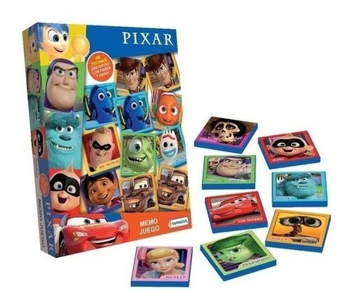 Juego Memoria Pixar Tapimovil Casa Superbland