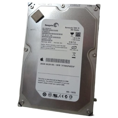 Disco Duro Sata Seagate Barracuda 250gb, St3250820as