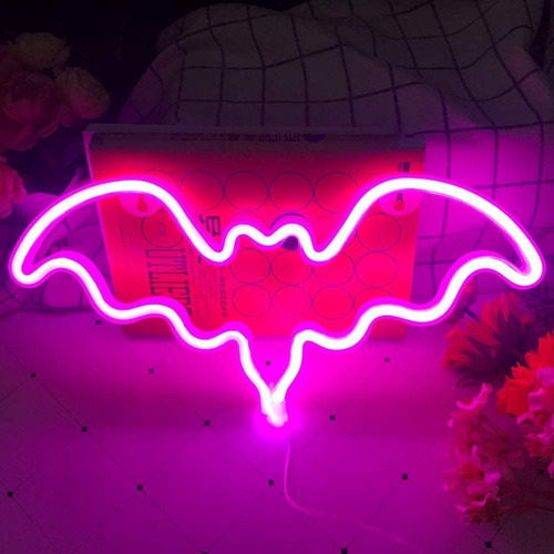 / Letreros De Neón De Halloween Con Luces Led Usb