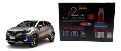 Luces Cree Led 24000lm F2 Renault Captur 