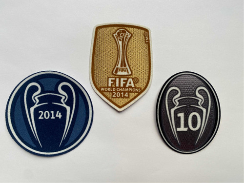 Set De Parches Fútbol Madrid 2014 2015