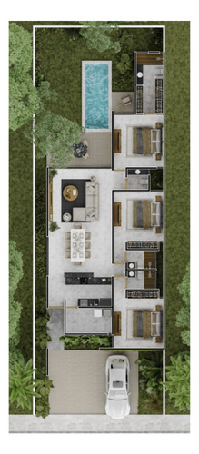 Preventa Casa De Un Piso En Privada Con Casa Club, Conkal