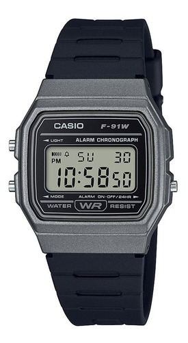 Reloj Casio Clasico Vintage F-91wm 1b Wr Impacto Online