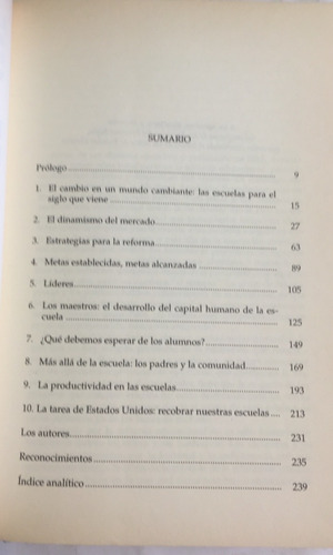Libro Reinventando La Educación Nuevas Formas De Gestion