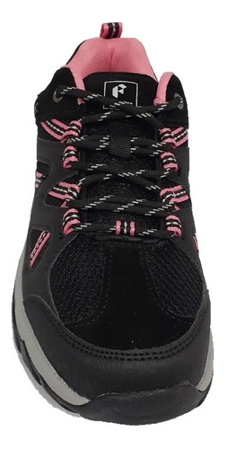 Imagen 3 de 6 de Zapatillas Filament Campus Trekking Mujer Black/pink 4156