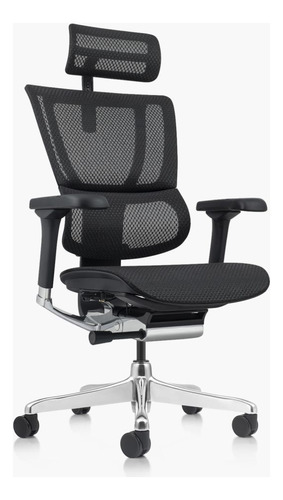 Silla de escritorio Form Design IOO Elite 2  negra con tapizado de mesh