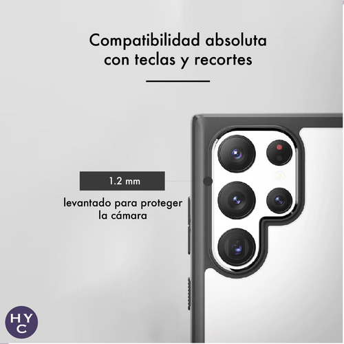 Funda Reforzada Compatible Samsung S22 Ultra Premium