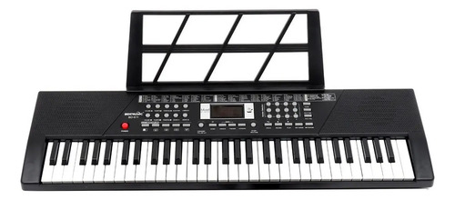 Teclado musical BdMusic 611 BD-611 61 teclas preto
