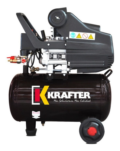 Compresor De Aire Ack 24 Lts 2.0 Hp 220 V Krafter