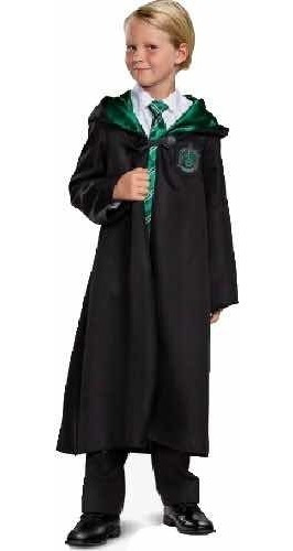 Harry Potter Túnica Oficial De Slytherin Wizarding Disfraz