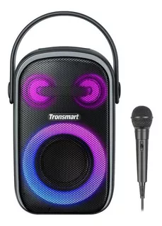 Micrófono Tronsmart Halo 110 Bocina Bluetooth Ipx6 De 60 W Color Negro