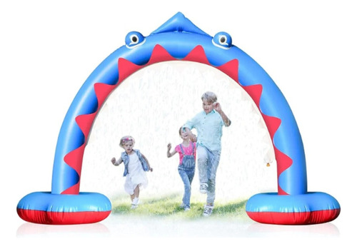 Aspersor De Agua Arcoíris Piscina Inflable Juguete Acuático