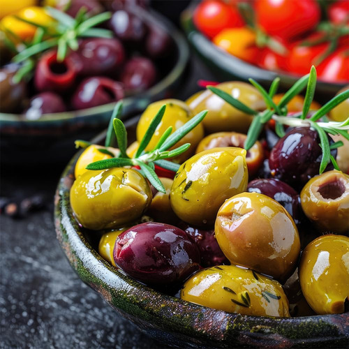 Mezcla De Aceitunas Sin Hueso 2 Kg Krinos