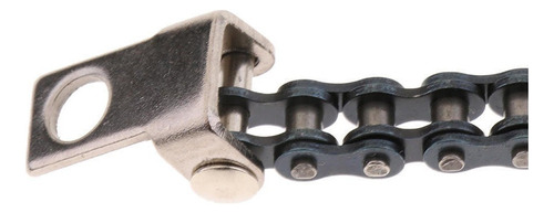 L 2x Pedal De Tambor Con Conector Simple Y Cadena Metálica