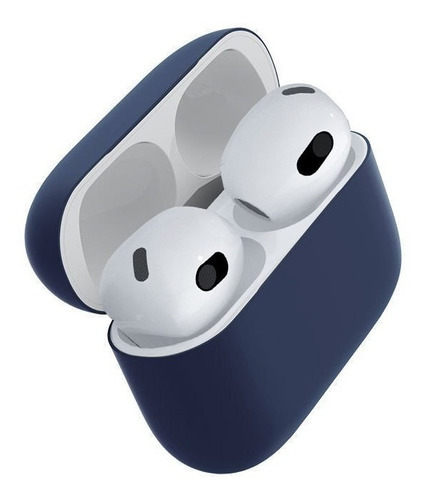 Case Benks Para AirPods 3ra Gen 2021 De Silicona Mate Navy