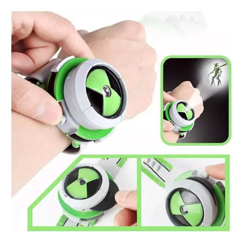 . Reloj De Proyección Infantil, Juguete Ben 10 Omnitrix