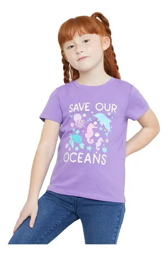 Poleras manga corta niña new arrivals