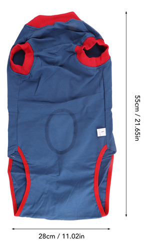 Traje De Recuperación Para Cirugía De Mascotas, Algodón, Cóm
