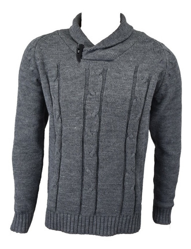 Imagen 6 de 10 de Sweater Cuello Smoking Hombre Pullover Lana Excelente
