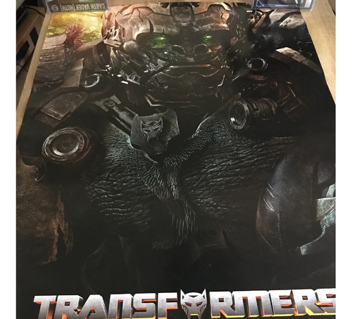 Afiche-póster De Película Transformers Eddb Modelo Gorila