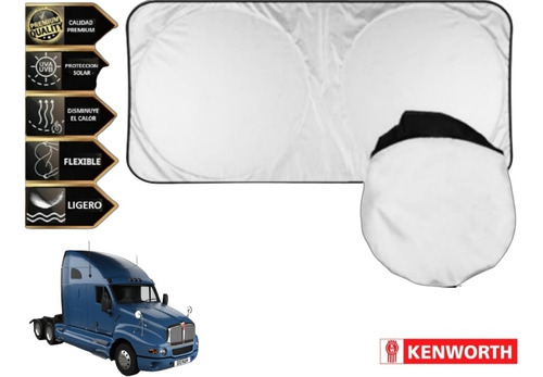 Protector Cubresol Con Ventosas Kenworth T2000 2007