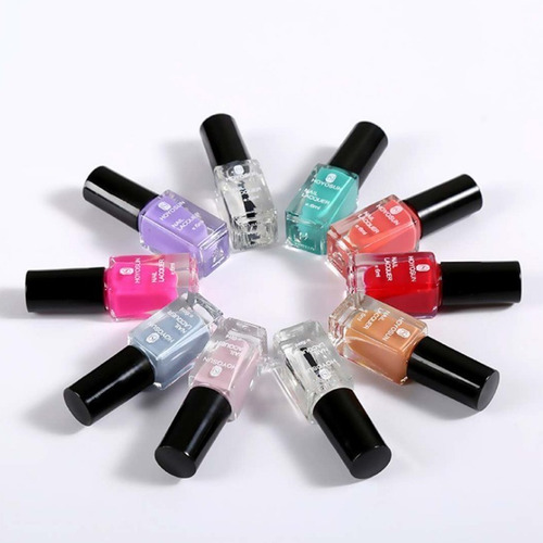 Kit De Esmaltes - 5 Unidades - Colores Variados