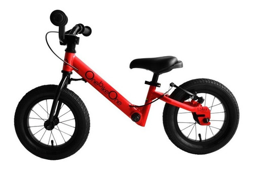 Bicicleta De Balanceo Y Pedales Para Niños (2en1) - Roja