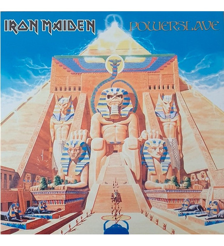 Iron Maiden Powerslave Lp Wea