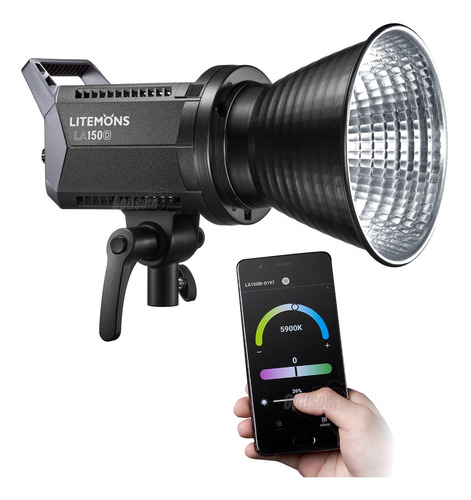 Iluminador Led Daylight Godox La150d Litemons Para Video Cor da estrutura Grafite Cor da luz Branco-frio 110V/220V