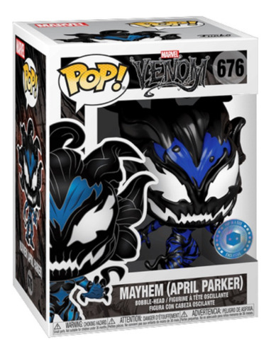 Funko Pop! Mayhem (april Parker) N°676 - Pop In Box Exclusiv