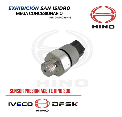 Sensor Presion De Combustible Hino 300