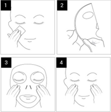 Imagem 2 de 4 de Real Solution Tencel Sheet Mask Total Care - Colágeno