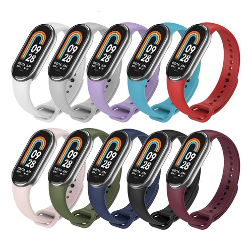 Correa Silicona Compatible Con Xiaomi Mi Band 8