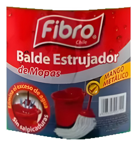 Balde Estrujador De Mopa Fibro 14 Lts | Comaac Spa