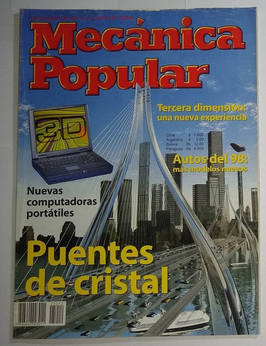 Revista Mecánica Popular Diciembre 1997 Vol. 50-12 - Puentes