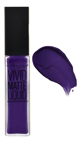 Vivid Matte Liquid Labiales Maybelline Wicked Berry 48