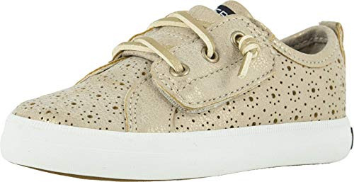 Sperry Girls Crest Vibe Jr. Sneaker, Champ B07r3n3ph5_210324