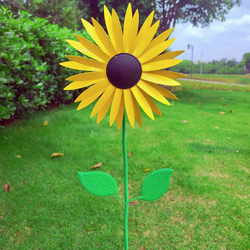 Escultura Del Jardín De Gardio De Gunfower Multipropósito