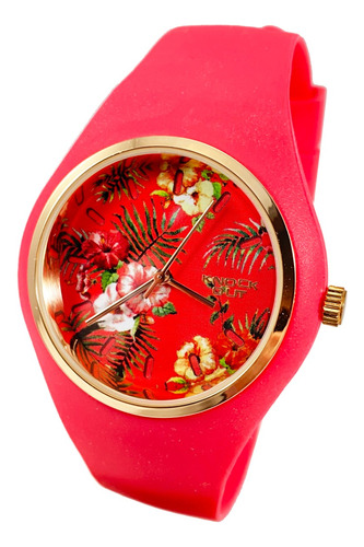 Reloj Knock Out Mujer Silicona Goma Verano Unisex Colores