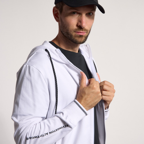 Campera Hombre Kevingston Kipper Unlimited Modern Fit Blanco