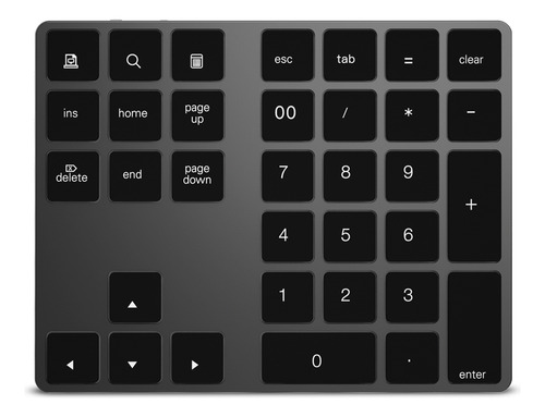 Teclado Windows/ios/android (negro) Para Teclado Key 34