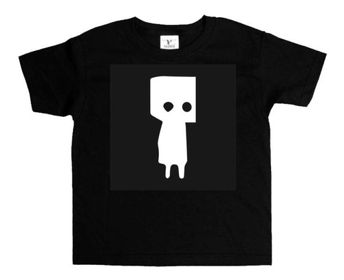 Remera Negra Little Nightmares Art#7