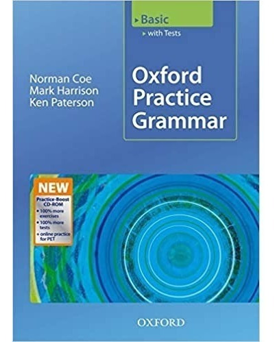 Livro Oxford Practice Grammar Basic: With Key Practice-boost