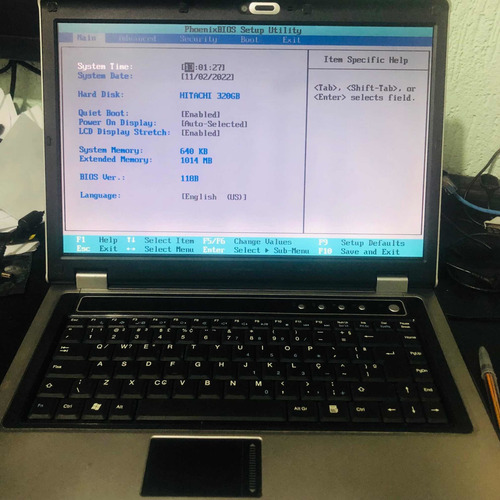 Placa Mãe Funcionando Notebook Amazon Amz-l81 Cpu T2050 (Usado)