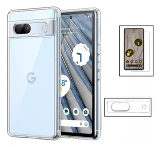 Combo Case Mica Funda Para Pixel 6a