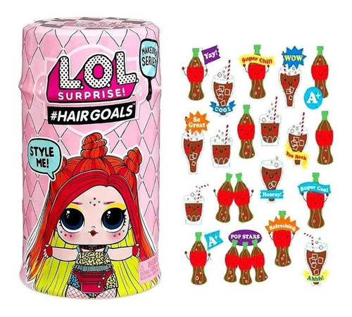 Imagen 7 de 12 de Lol Surprise Muñeca Sorpresa Hair Goals 2 Pelo Real 557067