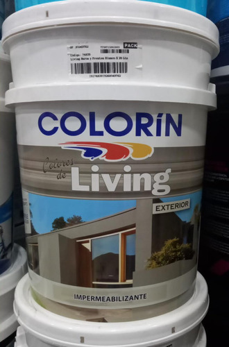  Latex Exterior Colorin Living Frentes Colores X 4 Lt - Ani 