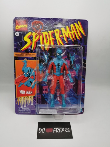 Imagen 5 de 5 de Web Man Spiderman Retro Collection Marvel Legends